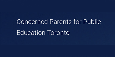 Concerned Parents for Public Education Toronto